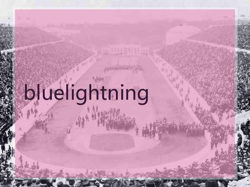 bluelightning